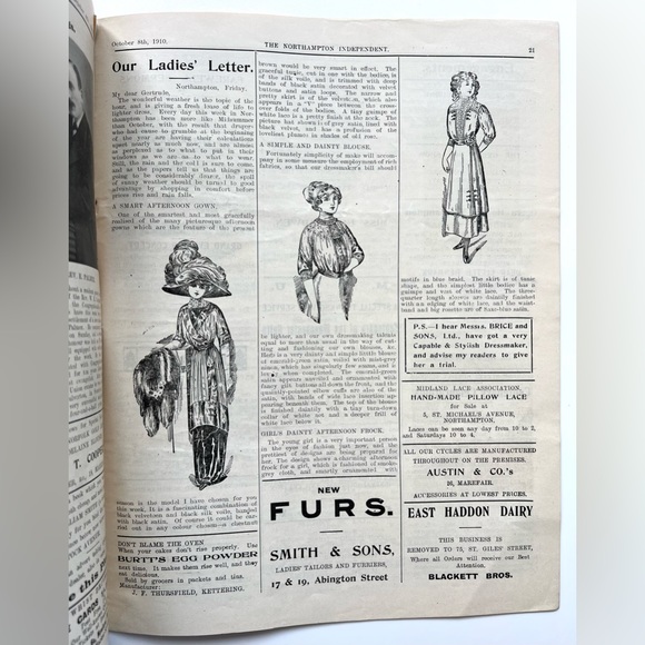 The Northampton Independent An Illustrated Weekly Vol. 6 No 268 October 8, 1910 - Picture 6 of 7
